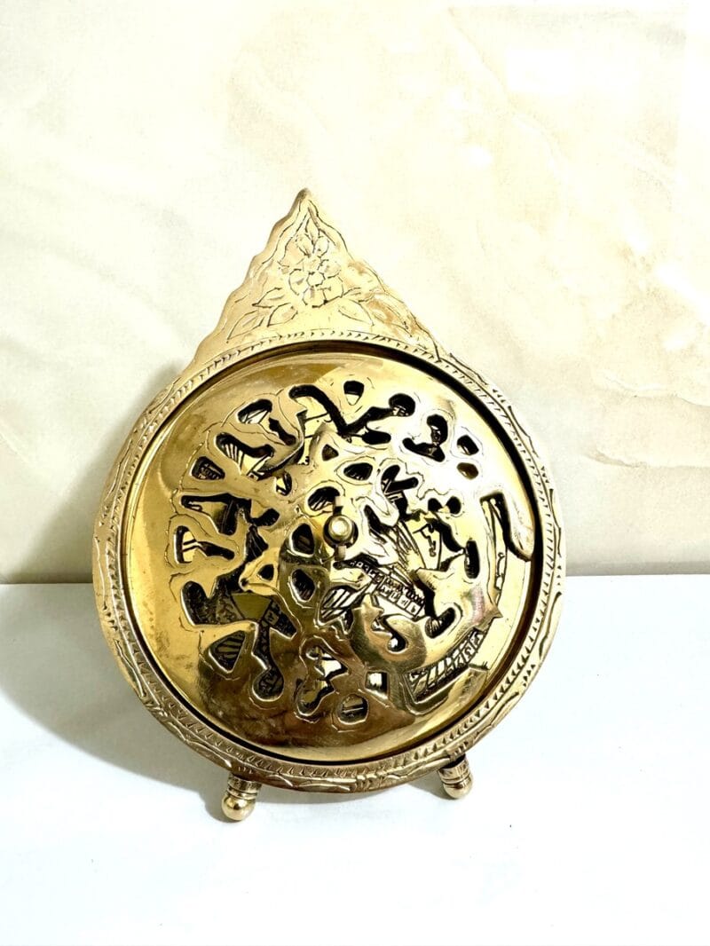 Decorative Brass Astrolabe Arabic Calendar For Desk Decor & Table Decor