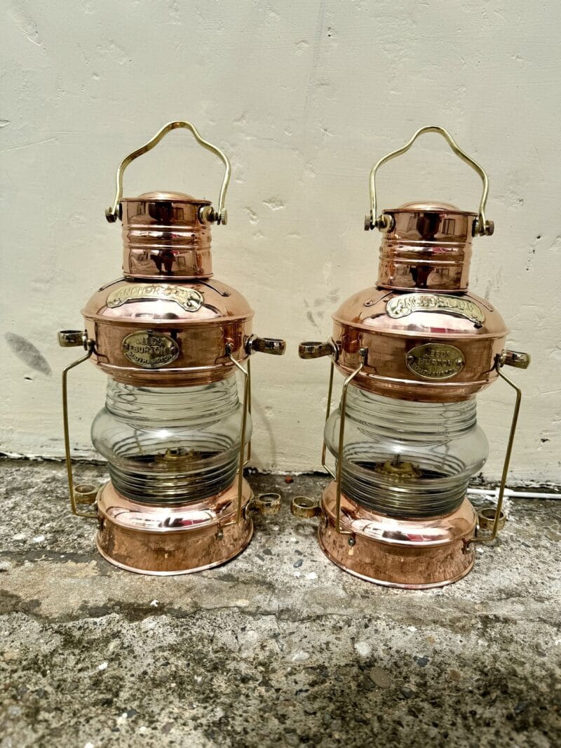 Vintage Copper Kerosene Lantern For Home Decor & Party Decor