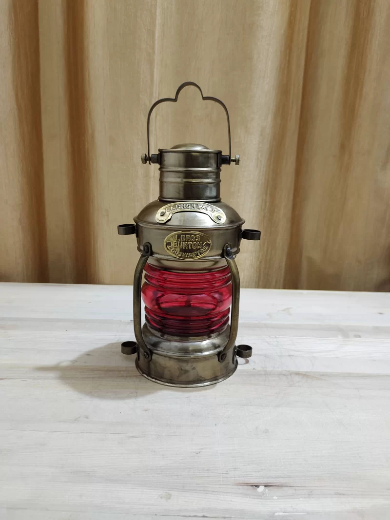 Handmade Kerosene Ship Lantern For Rustic Decor On Christmas